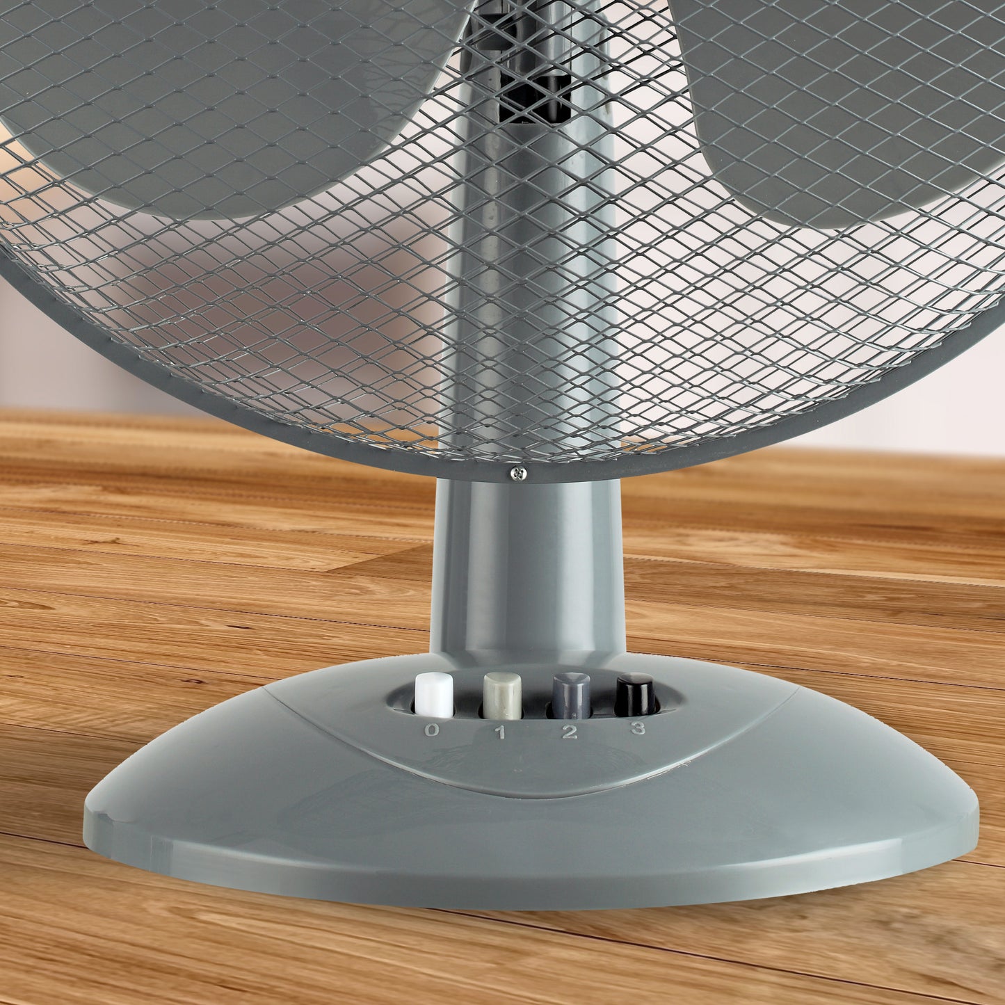 Schallen Electric Air Cooling Large 16" Worktop Table Desk Fan in Grey