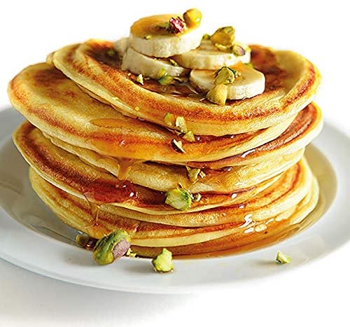 Schallen Black 1000W 12" Electric Traditional Pancake & Crepe Maker Machine Hot Plate & Utensils