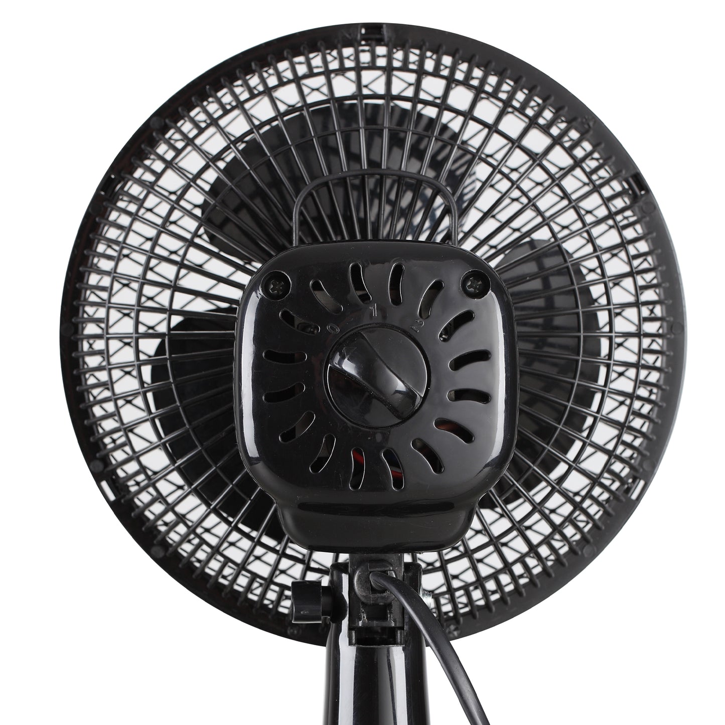 Schallen 6" Small Electric Modern Portable Air Cooling Fan with Tilt Feature - Black