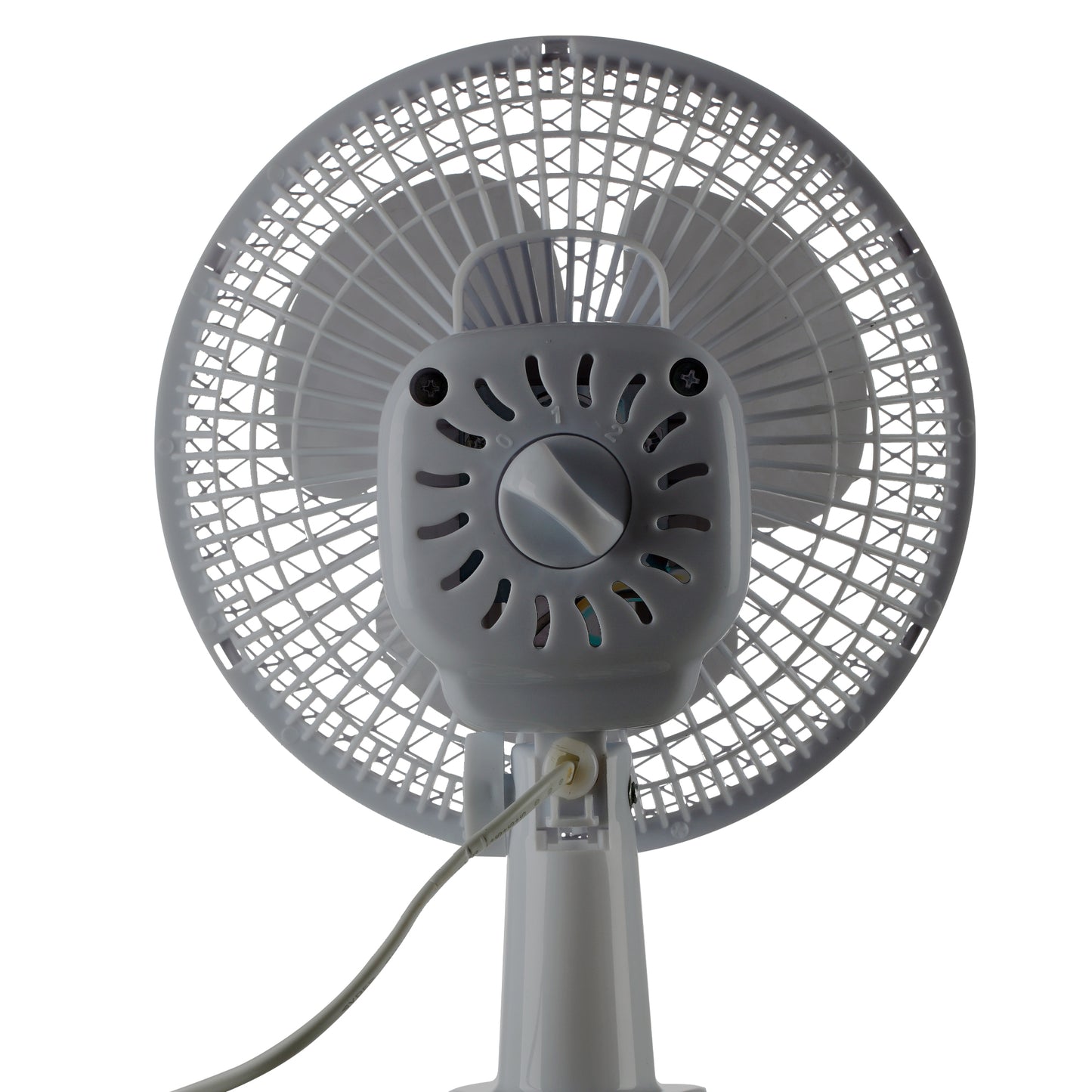 Schallen 6" Small Electric Modern Portable Air Cooling Fan with Tilt Feature - Grey