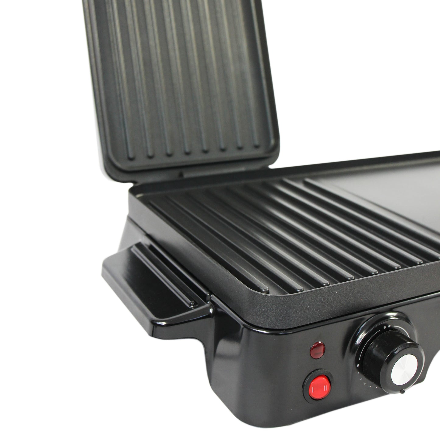 Schallen Black 2 in 1 Versatile Grill Griddle and Hot Plate Cooking Grilling Machine