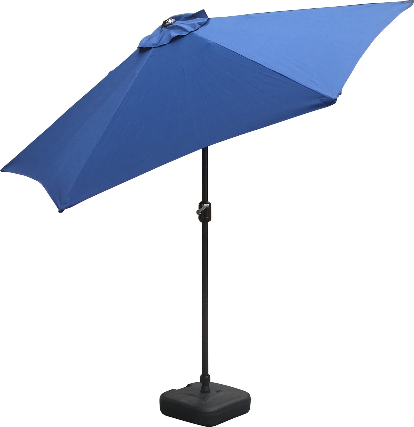 Schallen 2.7M Sturdy UV50 Sun Umbrella Parasol for Outdoor, Garden and Patio in Blue