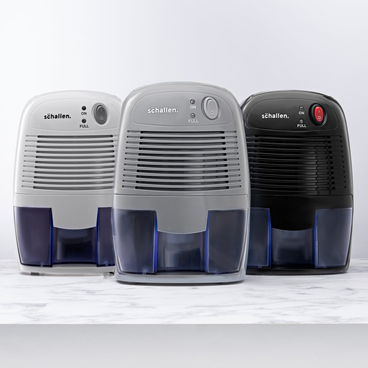 Schallen Black 500ml Mini Portable Compact Air Dehumidifier