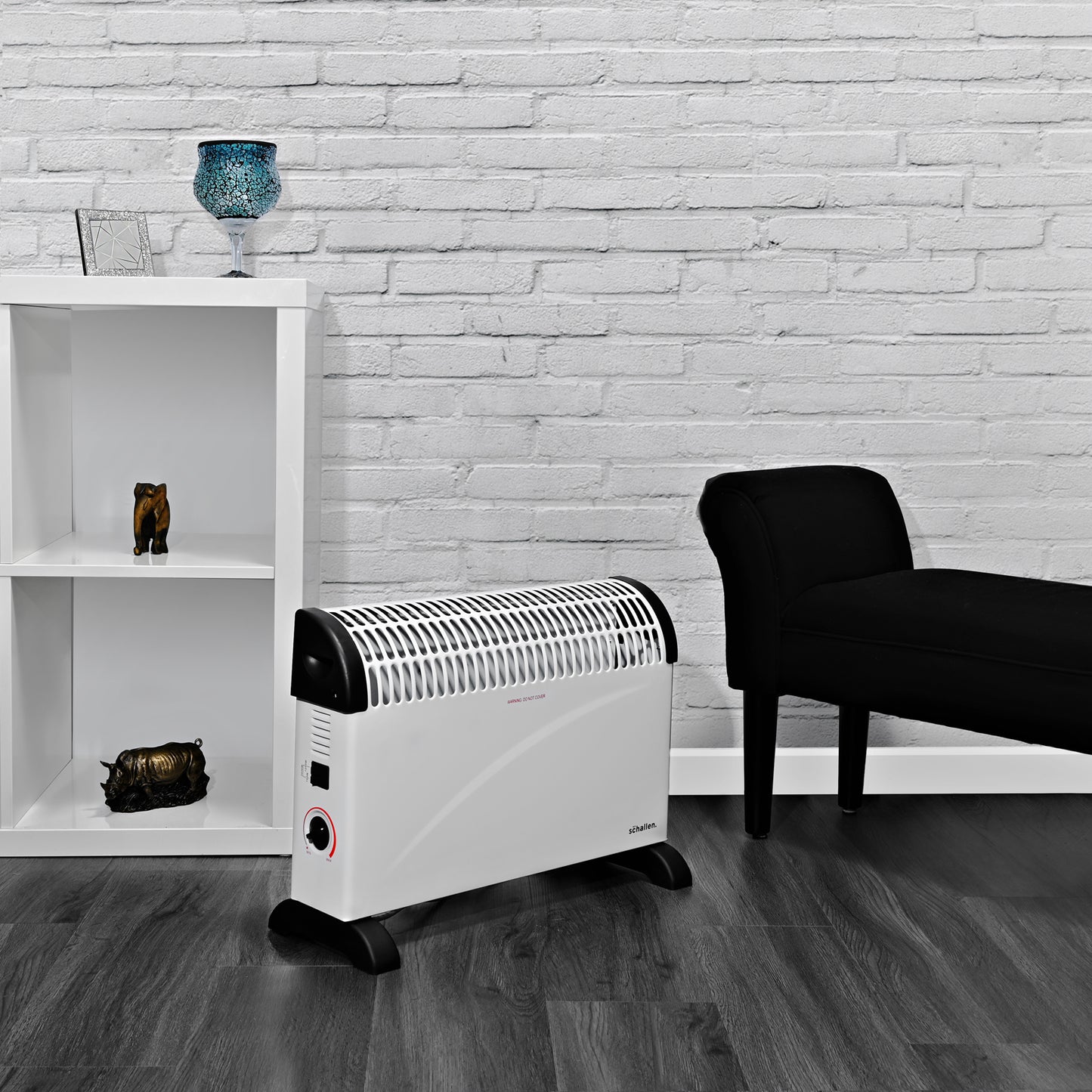 Schallen White 2000W Electric Convector Radiator Heater
