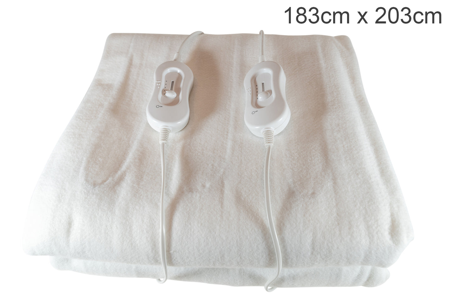 Schallen Soft Polyester Comfort Electric Heated Bed Sheet Blanket with Remote Control & 3 Heat Settings