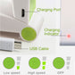 Schallen Handheld Mini Fan Portable Folding Small Pocket Fan USB Rechargeable Desk and Travel Fan