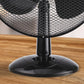 Schallen Electric Air Cooling Large 16" Worktop Table Desk Fan in Black