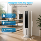 Schallen 5.4L Portable Air Cooler with Remote Control | Evaporative Tower Fan Cooler with 3 Speeds, 12H Timer, Digital & Energy Efficient, 2 Ice Packs in Black & White (Copy)