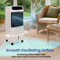 Schallen 12L Portable Air Cooler with Remote Control | Evaporative Tower Fan Cooler with 3 Speeds, 12H Timer, Digital & Energy Efficient, 2 Ice Packs in Black & White (Copy) (Copy) (Copy)