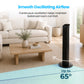 Schallen 36" Tower Fan Oscillating Tall Floor Standing Fan with Remote Control, DC Motor, Digital Display 12H Timer, 8 Speed Settings & 3 Wind Modes | Quiet, Powerful, Energy Efficient Cooling