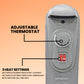 Schallen Grey 1500W 7 Fin Portable Electric Slim Oil Filled Radiator Heater