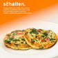 Schallen Electric Omelette Maker Deep Fill Healthy Eating Egg Pan with Non-Stick Coated Ceramic Plates & 2 Individual Cooking Plates with Cool Touch Handle (Stainless Steel)