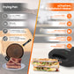 Schallen Black Sandwich Maker Butty Toaster Toastie Maker Making Machine with Non-Stick Coating & Heat Insulated Handle - Safety Thermal Cut-Out, Thermo Control & Locking System LED Light (Black)