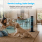 Schallen 36" Tower Fan Oscillating Tall Floor Standing Fan with Remote Control, DC Motor, Digital Display 12H Timer, 8 Speed Settings & 3 Wind Modes | Quiet, Powerful, Energy Efficient Cooling