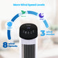 Schallen 36" Tower Fan Oscillating Tall Floor Standing Fan with Remote Control, DC Motor, Digital Display 12H Timer, 8 Speed Settings & 3 Wind Modes | Quiet, Powerful, Energy Efficient Cooling
