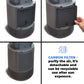 Schallen Graphite Grey Oscillating Bladeless LED Touch Tower Fan with Remote & Timer
