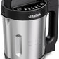 Schallen Electric Soup Maker 1.2L – Stainless Steel Jug & Blade, 800W Heating, 140W Motor, Intelligent Control, Auto Clean, Dry Burn Protection & Overspill Sensor – Ideal for Smooth & Chunky Soups