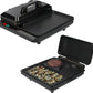 Schallen Hamburger Maker & Grilling Machine Hot Plate Egg Cooker Healthy & Quick Cooking