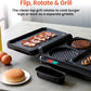 Schallen Hamburger Maker & Grilling Machine Hot Plate Egg Cooker Healthy & Quick Cooking