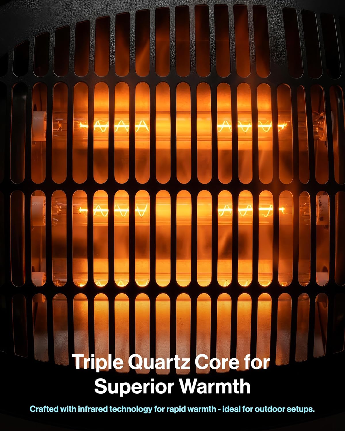 Schallen Outdoor Garden Heater | Wall Mounted Patio Heater | IPX4 Waterproof Quartz Heater