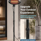 Schallen Outdoor Garden Heater | Floor Free Standing Patio Heater | IPX4 Waterproof Quartz Tube Heater for Terrace Patio Balcony Outdoor