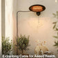 Schallen Outdoor Garden Heater | Wall Mounted Patio Heater | IPX4 Waterproof Quartz Heater