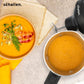 Schallen Electric Soup Maker 1.2L – Stainless Steel Jug & Blade, 800W Heating, 140W Motor, Intelligent Control, Auto Clean, Dry Burn Protection & Overspill Sensor – Ideal for Smooth & Chunky Soups