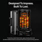 Schallen Electric 1500W 360° Rotating 21L Rotisserie Grill for Kebabs, Skewers and Roasts