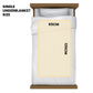 Schallen Soft Fleece Comfort Electric Heated Bed Sheet Blanket with Remote Control & 3 Heat Settings