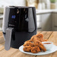 Schallen Modern Black Gloss Low Fat Large 3.5L 1300-1500W Digital Display Air Fryer with 9 Cooking Settings and 30 Minute Timer