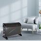 Schallen Black 2000W Electric Convector Radiator Heater with Timer
