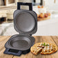 Schallen Large Single Electric 1200W Non-Stick Deep Fill Pie Maker Machine