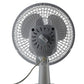 Schallen 6" Small Electric Modern Portable Air Cooling Fan with Tilt Feature - Grey