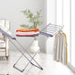Schallen Electric Foldable 18 Heated Winged Indoor Laundry Heat Drying Clothes Airer Fast Dryer Rack with Cover