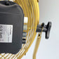 Schallen Champagne Gold Metal High Velocity Cold Air Circulator Adjustable Floor Fan - 14"