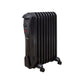 Schallen Black 2000W 9 Fin Portable Electric Slim Oil Filled Radiator Heater
