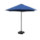 Schallen 2.7M Sturdy UV50 Sun Umbrella Parasol for Outdoor, Garden and Patio in Blue