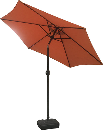 Schallen 2.7M Sturdy UV50 Sun Umbrella Parasol for Outdoor, Garden and Patio in Beige