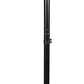 Black Electric 2000W Quartz Free Standing Floor and Wall Mountable Outdoor Garden Patio Heater