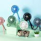 Schallen Rechargeable 4 Way Portable Lightweight Fan for Pram Fan, Car Seat, Desk, Office, Travel Fan - Pink