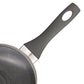 Schallen 5 Pcs Grey Marble Non Stick Cookware Frying Pan Saucepan Pot Set with Black Handle - Anthracite