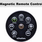 Schallen White Oscillating Small Quiet Silent Air Cooling Table Desktop Circulator Fan with LCD Display & Remote Control