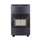 Schallen Portable Free Standing 4.2kw Calor Gas Heating Butane Cabinet Heater in Black