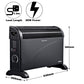 Schallen Black 2000W Electric Convector Radiator Heater