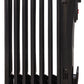 Schallen Black 1500W 7 Fin Portable Electric Slim Oil Filled Radiator Heater
