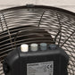 Schallen Gunmetal Black Metal High Velocity Cold Air Circulator Adjustable Floor Fan - 18"
