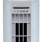 Schallen 15" Electric Air Cooling Quiet Oscillation Floor Desk Mini Tower Fan with Timer - White